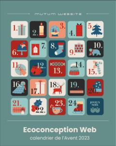 Calendrier de l'Avent de l'Ecoconception Web