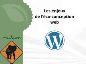 enjeux de l'éco-conception web - webmaster éco-responsable à Nantes, création de sites internet WordPress éco-conçus, maintenance WordPress, formation WordPress