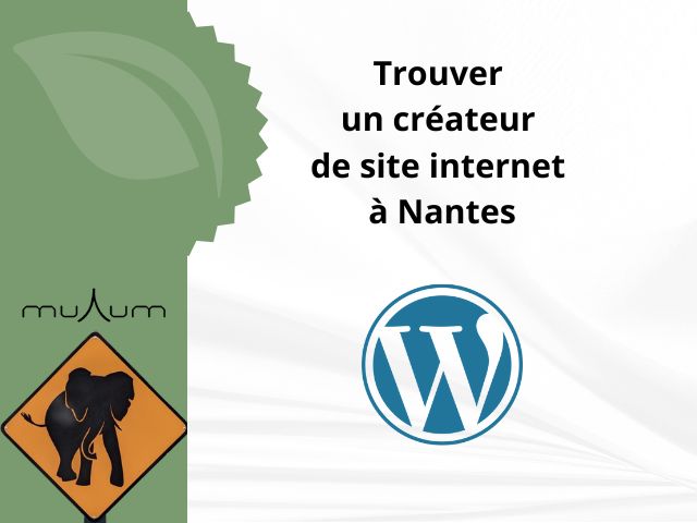 créateur de site internet à Nantes - WordPress - Ecoconception Web - muTum website